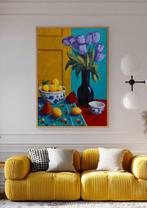 E. García - Frutas y tulipanes XL (No reserve), Antiek en Kunst