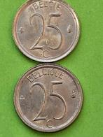 België. 25 Cents 196? grote B (Zonder Minimumprijs)