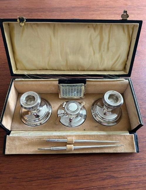 Kaarsenhouder - .925 zilver, Antiek en Kunst, Antiek | Zilver en Goud