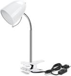 Aigostar LED klemlamp - E27 - Wit - Excl. lampje, Huis en Inrichting, Lampen | Overige, Verzenden, Nieuw
