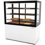 Koelvitrine | INTEGRA | Wit/Zwart | +2°C/+6°C | Geforceerd, Verzenden, Nieuw in verpakking