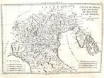 Italië, Kaart - Venetië, Triëst, Rimini, Genua; Rigobert, Livres, Atlas & Cartes géographiques