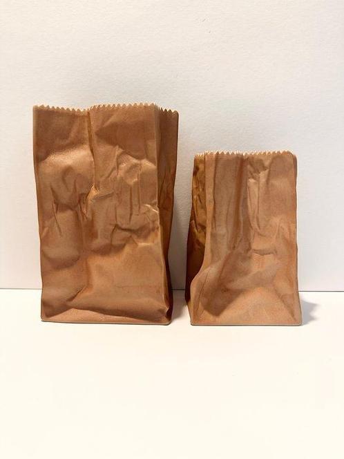 Rosenthal - Tapio Wirkkala - Vaas (2) - Fiets niet - Biscuit, Antiek en Kunst, Antiek | Meubels | Stoelen en Sofa's