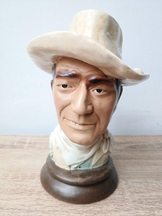 Beeld, John Wayne - 26 cm - Hars - 1970, Collections, Cinéma & Télévision