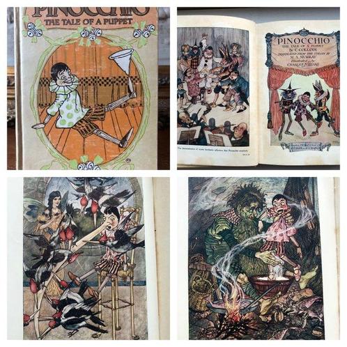 Carlo Collodi, Charles Folkard - Pinocchio The Tale of a, Antiquités & Art, Antiquités | Livres & Manuscrits