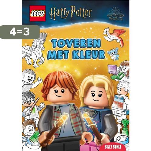 LEGO Harry Potter - Toveren met kleur / Kleuren met LEGO / 6, Boeken, Kinderboeken | Baby's en Peuters, Gelezen, Verzenden