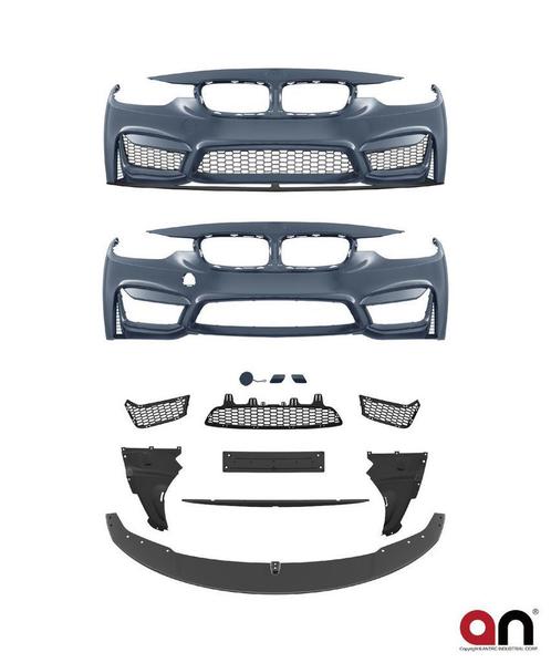 EVO M3 Voorbumper Met Front Lip BMW 3 Serie F30 F31 B2183, Auto-onderdelen, Carrosserie, Nieuw, BMW, Voor, Bumper