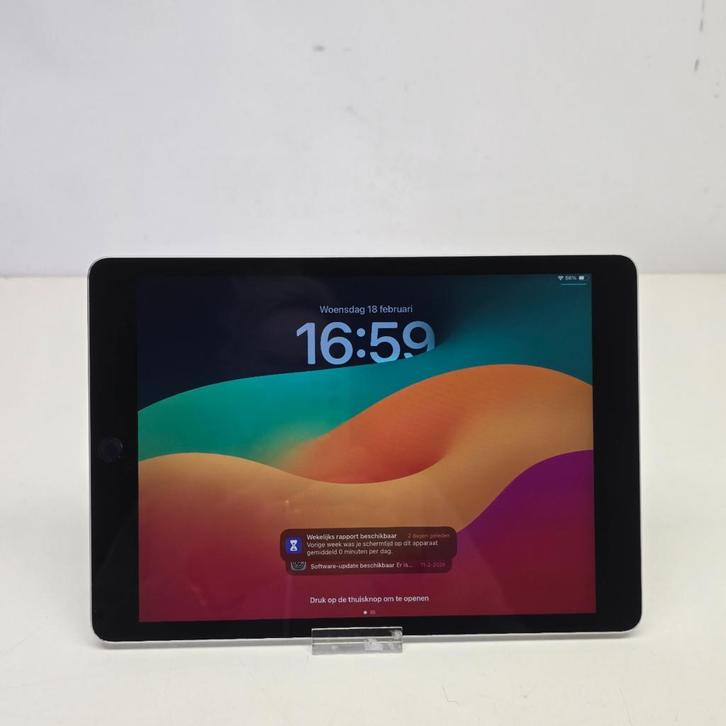 Apple iPad (9e generatie) A2602 64GB Grijs | Nette Staat, Informatique & Logiciels, Apple iPad Tablettes, Enlèvement ou Envoi