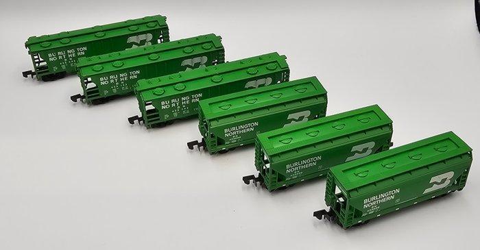 Atlas N - 3734, 3903 - Modeltrein goederenwagon (6) - Zes, Hobby en Vrije tijd, Modeltreinen | N-Spoor