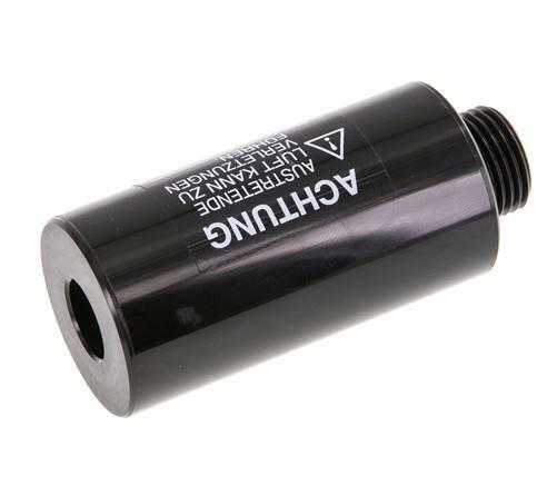 G1/2 Aluminium Free-Flow Geluidsdemper Pneumatiek, Doe-het-zelf en Bouw, Overige Doe-Het-Zelf en Bouw, Verzenden