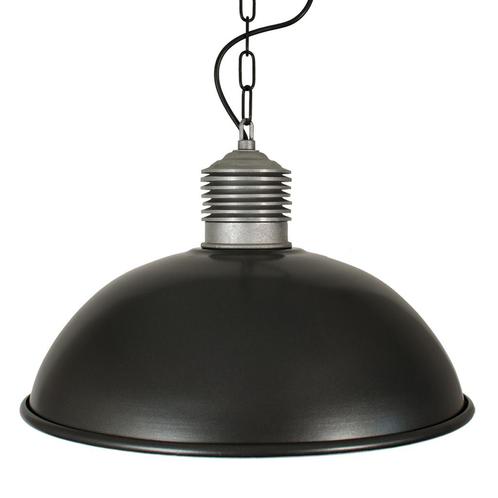 Industriële lampen Hanglamp Industrieel II Antraciet, Huis en Inrichting, Lampen | Hanglampen, Verzenden