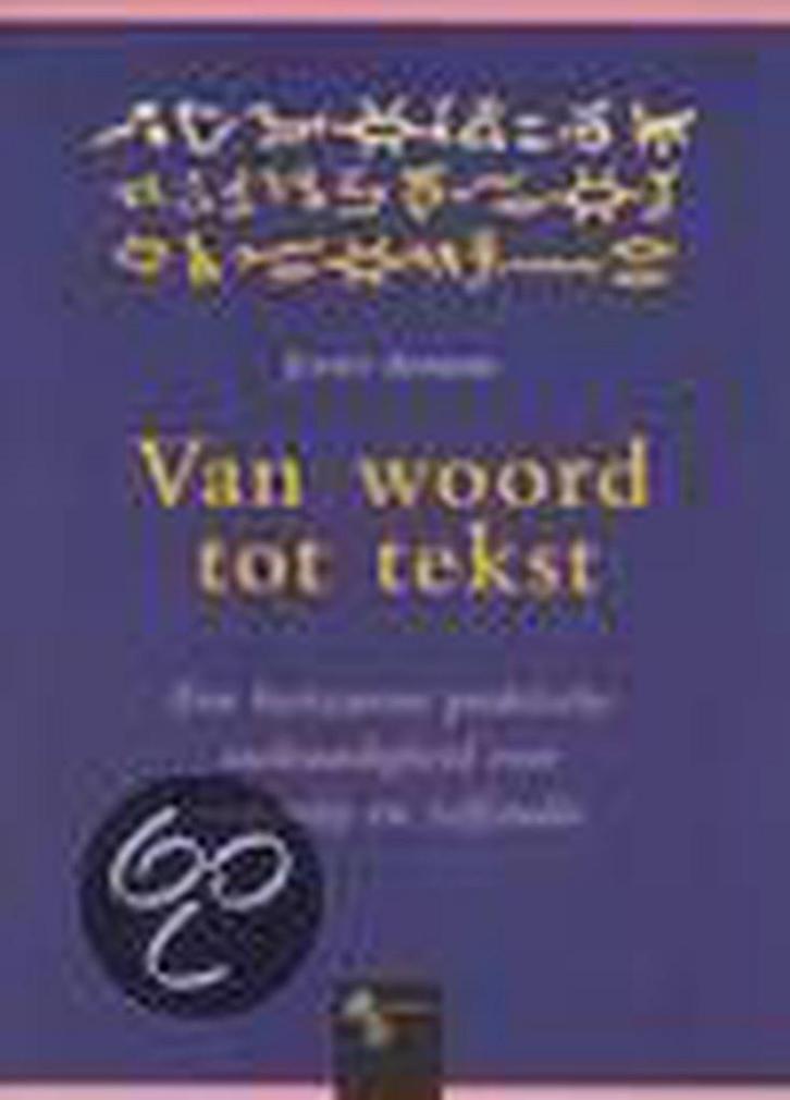 Van woord tot tekst 9789055743773 J. Ansems, Boeken, Overige Boeken, Gelezen, Verzenden