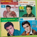 Elvis Presley - 4 x Original FRANCE-UK mono RCA Victor 7 EP, Cd's en Dvd's, Nieuw in verpakking