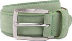 Suitable Riem Suède Leer Groen maat 105 Heren, Vêtements | Hommes, Ceintures, Verzenden, Riem of Ceintuur