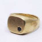 Ring - 18 karaat Geel goud - 0.11ct. tw. Diamant, Nieuw