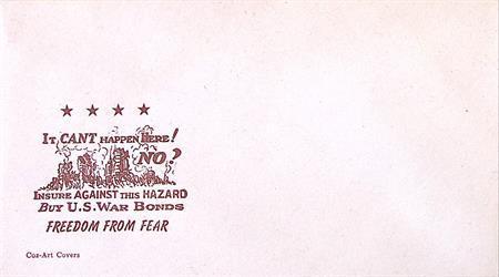 Amerikaanse envelop WWII (lijst optie), Verzamelen, Militaria | Tweede Wereldoorlog, Foto of Poster, Verzenden