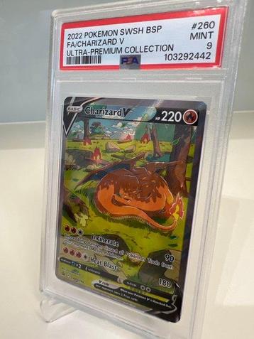 Pokémon - 1 Graded card - Pokémon - Charizard - Sword and