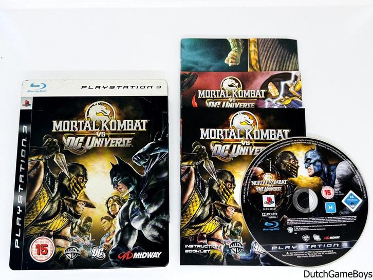 Playstation 3 / PS3 - Mortal Kombat Vs DC Universe - Steelbo, Games en Spelcomputers, Games | Sony PlayStation 3, Gebruikt, Verzenden