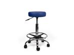 Tabouret Blauw - Standaard Zithoogte met Voetsteun, Huis en Inrichting, In hoogte verstelbaar, Nieuw