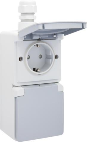 Niko New Hydro Wall Outlet Box (WCD Switchgear) - 700-37845, Bricolage & Construction, Électricité & Câbles, Envoi
