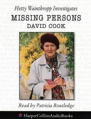 Missing Persons: Hetty Wainthropp Investigates, Audio Book,, Livres, Livres Autre, Envoi