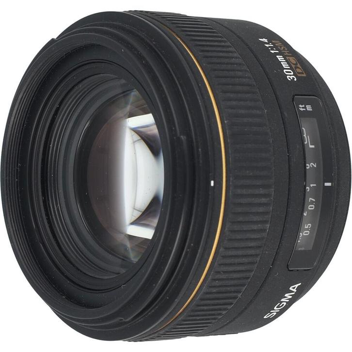 Sigma 30mm F/1.4 EX DC HSM Nikon | Occasion, Audio, Tv en Foto, Foto | Lenzen en Objectieven, Ophalen of Verzenden