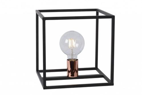 Lucide ARTHUR - Tafellamp - 1xE27 - Zwart -, Maison & Meubles, Lampes | Lampes de table, Envoi