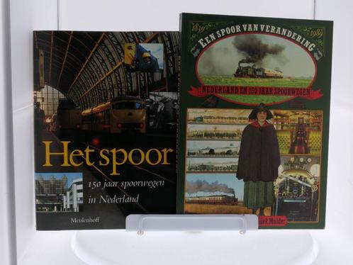 Het Spoor 150 jaar spoorwegen in Nederland en Een spoo..., Boeken, Vervoer en Transport, Nieuw, Ophalen of Verzenden