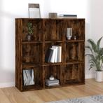 vidaXL Boekenkast 98x29x97,5 cm gerookt eikenkleurig, Huis en Inrichting, Kasten | Boekenkasten, Verzenden, Nieuw