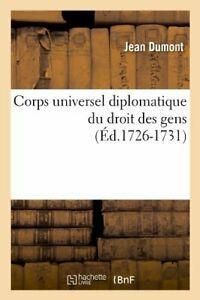 Corps universel diplomatique du droit des gens, Livres, Livres Autre, Envoi