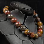 Australische Tigerijzer 18mm Kralen Ketting - Hoogte: 450 mm