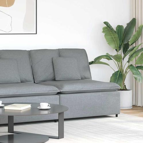 vidaXL Modulaire bank middenmodule met kussens 100 cm, Huis en Inrichting, Zetels | Voetbanken en poefs, Nieuw, Verzenden