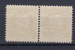 Belgique 1922 - Montenez - OBP : 213B tanding 12,5 in paar, Postzegels en Munten, Gestempeld