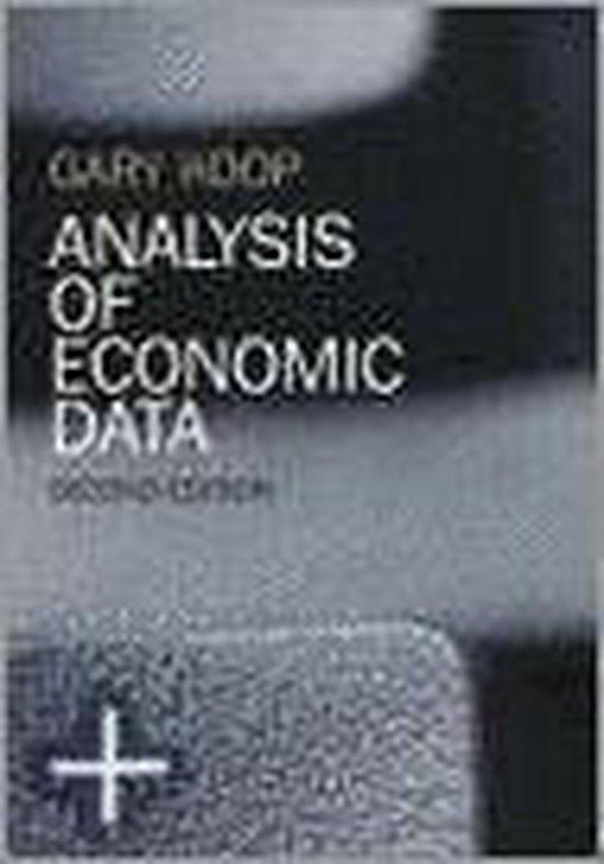 Analysis Of Economic Data 9780470024683 Gary Koop, Boeken, Taal | Engels, Gelezen, Verzenden