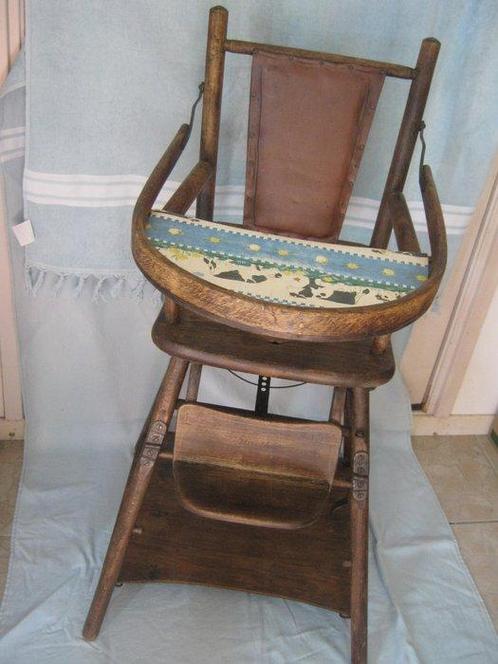 Naethes - Chaise pour enfants - Bois, Fer - Antiquité (1895, Antiek en Kunst, Curiosa en Brocante