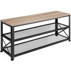 tectake Schoenenrek Blackpool 101x30,5x45,5cm - Industrieel, Verzenden, Nieuw