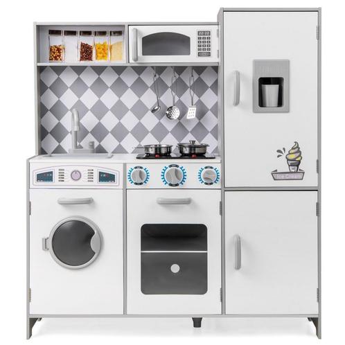 Tweedekans | coast Speelkeuken voor Kinderen – Wit –, Kinderen en Baby's, Speelgoed | Houten speelgoed, Ophalen of Verzenden