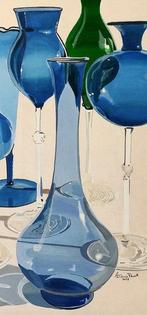 Antonio Perotti - Still Life Oggetti in vetro