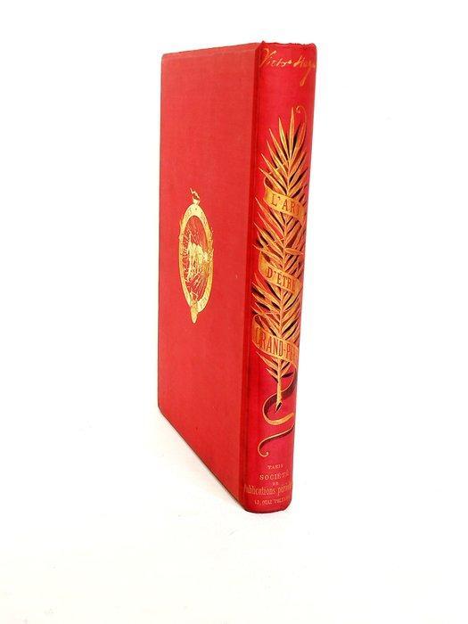 Victor hugo - LArt dêtre grand-père [rare en cartonnage, Antiek en Kunst, Antiek | Boeken en Manuscripten