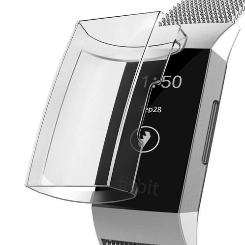DrPhone Fitbit Charge 3/SE TPU Full-around Scherm Beschermer, Bijoux, Sacs & Beauté, Montres connectées, Envoi