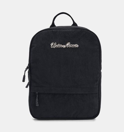 Under Armour Loudon Corduroy Sm Bp-Blk, Handtassen en Accessoires, Tassen | Damestassen, Zwart, Nieuw, Ophalen of Verzenden