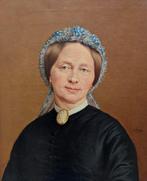Amedée Bodin (1825-?) - Portrait de dame française, Antiquités & Art