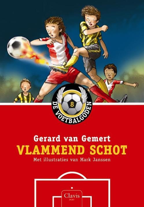 Vlammend schot / De Voetbalgoden / 8 9789044815184, Livres, Livres pour enfants | Jeunesse | Moins de 10 ans, Envoi