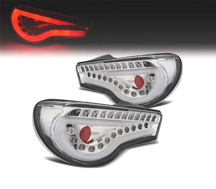 Feux Arrière Pour Toyota Gt86 12- Light Bar Fond Chromé, Auto-onderdelen, Verlichting, Verzenden