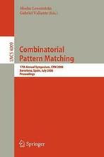 Combinatorial Pattern Matching : 17th Annual Sy. Lewenstein,, Lewenstein, Moshe, Verzenden