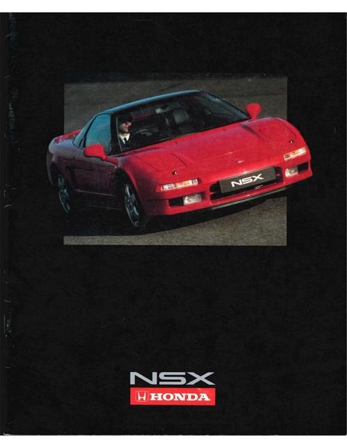 1990 HONDA NSX PERSBROCHURE ENGELS, Livres, Autos | Brochures & Magazines