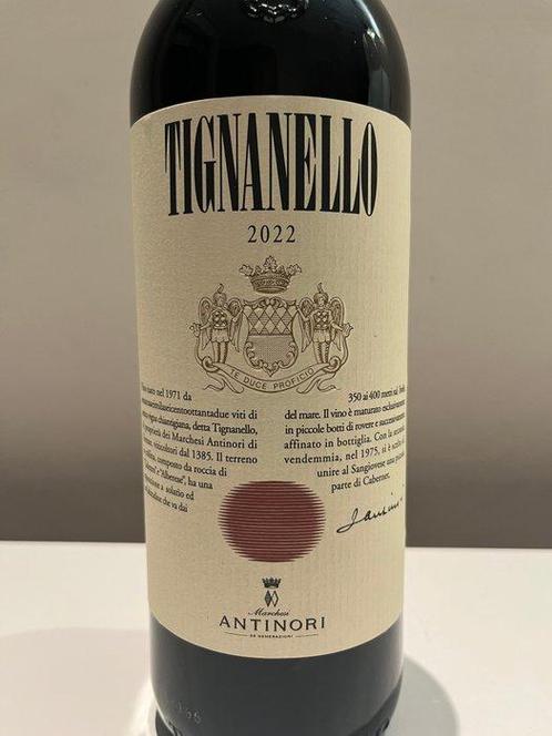 2022 Marchesi Antinori, Tignanello - Toscane IGT - 1, Verzamelen, Wijnen