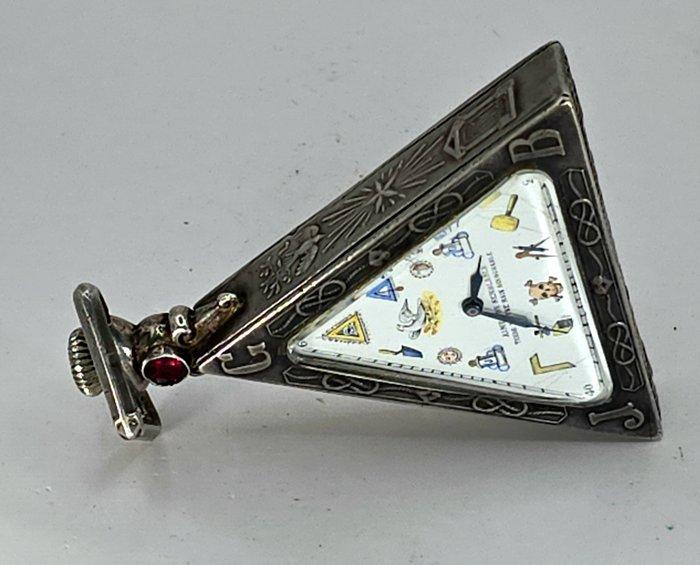 Tempor Watch Co, Geneve - Silber - Freimaurer - Masonic -, Bijoux, Sacs & Beauté, Montres | Hommes