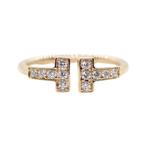 Tiffany &amp; Co. - Ring - T Wire Ring - 18 karaat Roségoud -, Nieuw