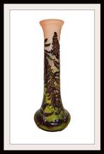 Emile Gallé - Vase - Verre - Grand vase Gallé - H. 78 cm(!), Antiek en Kunst